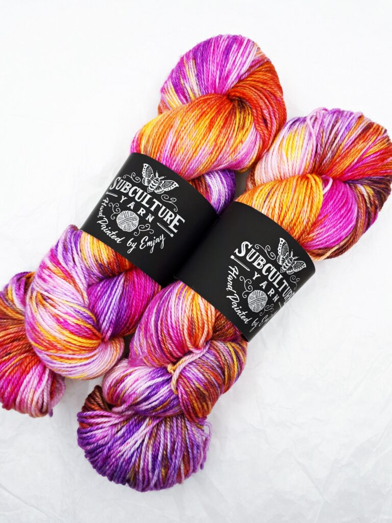 Alaskan Sunset - Superwash Merino Nylon Fingering