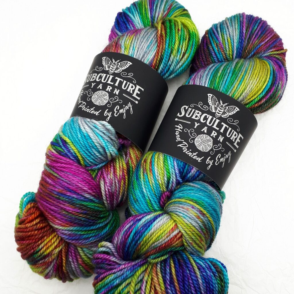 Disco Light Show - Sport Weight - Superwash Merino Wool